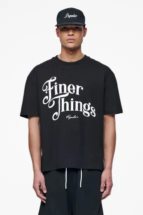 Kirk Oversized Tee Black