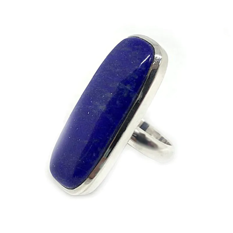 Lapis Lazuli Statement Bohemian Ring