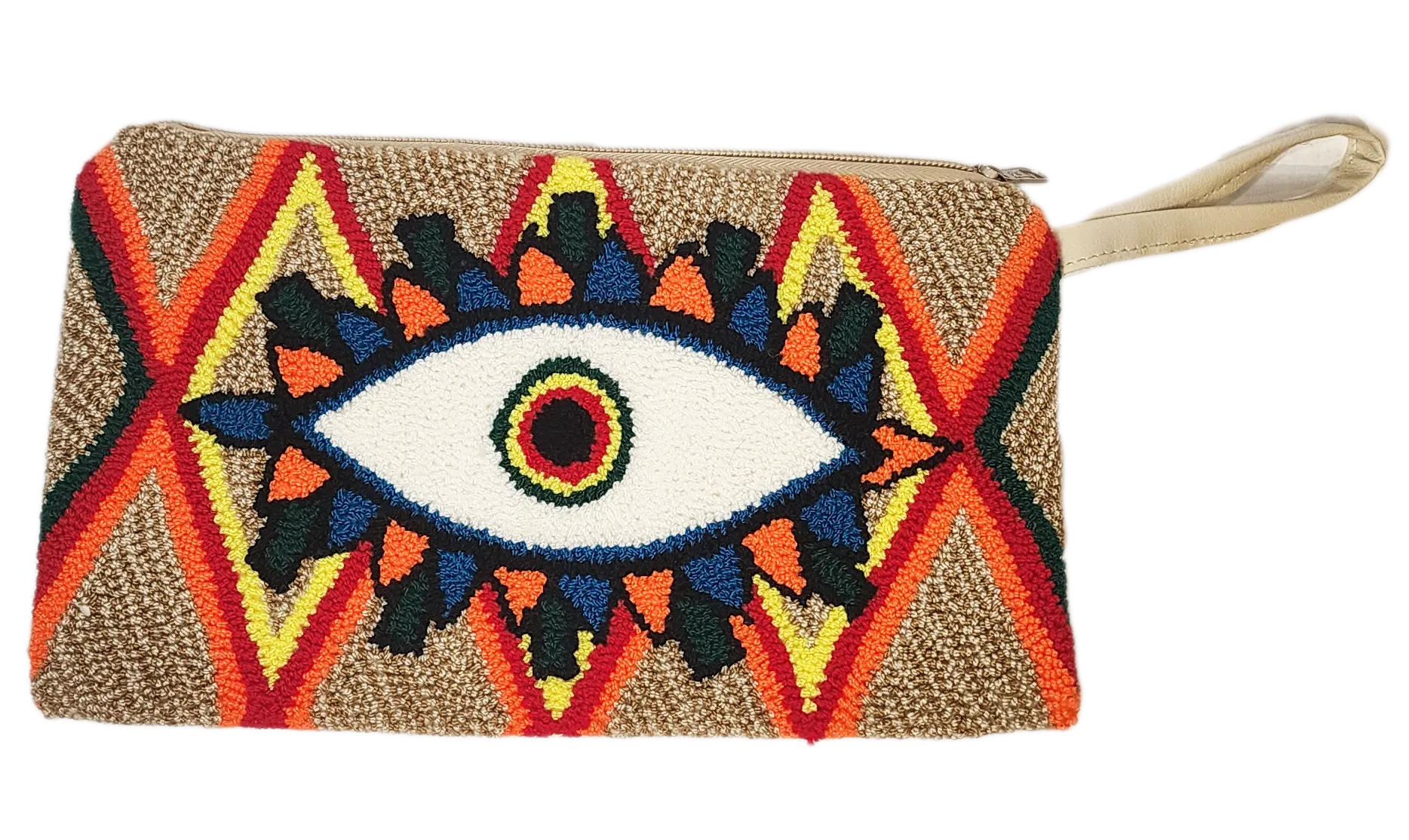 Maeve Handmade Wayuu Punch-needle Clutch