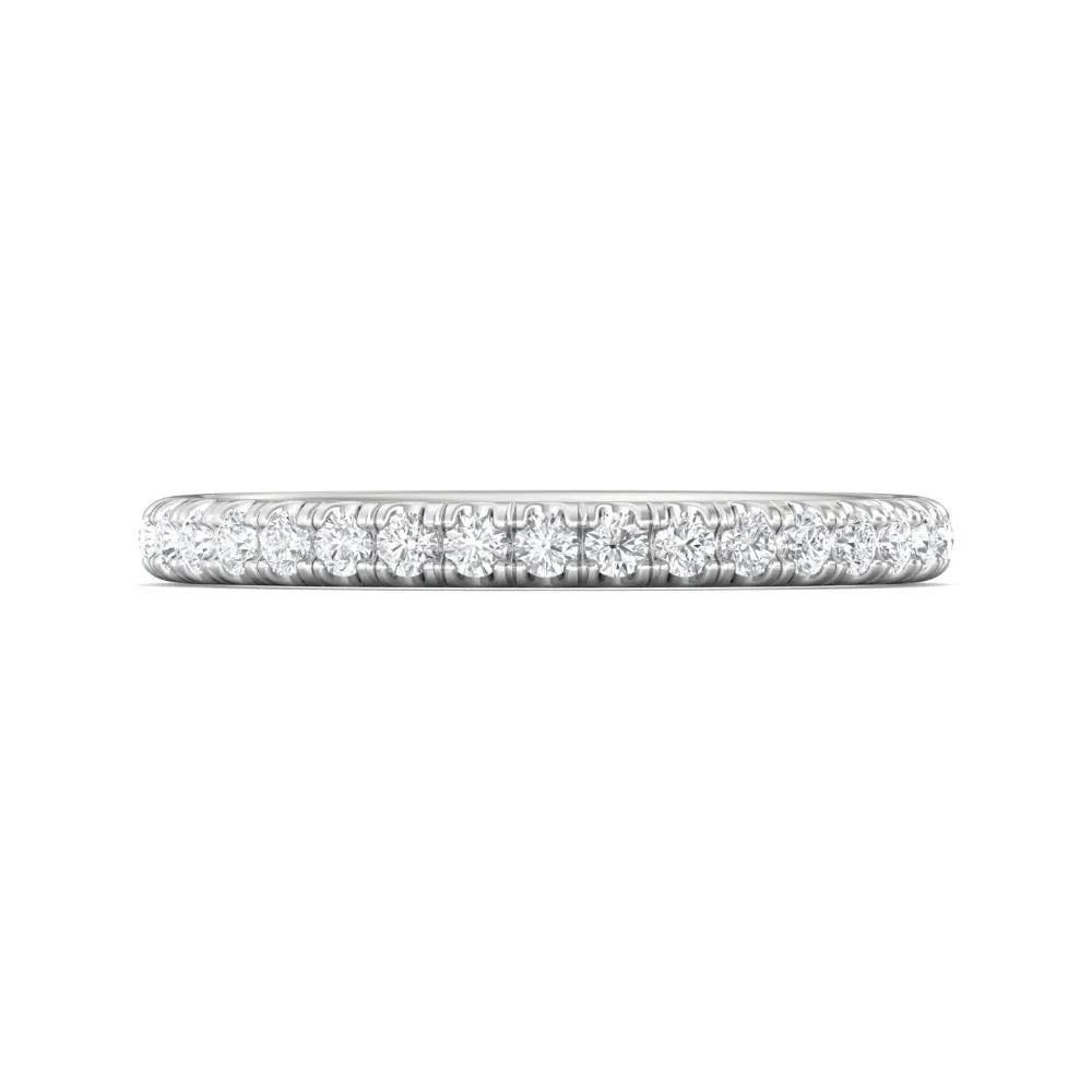 Martin Flyer Micropave Diamond Wedding Band