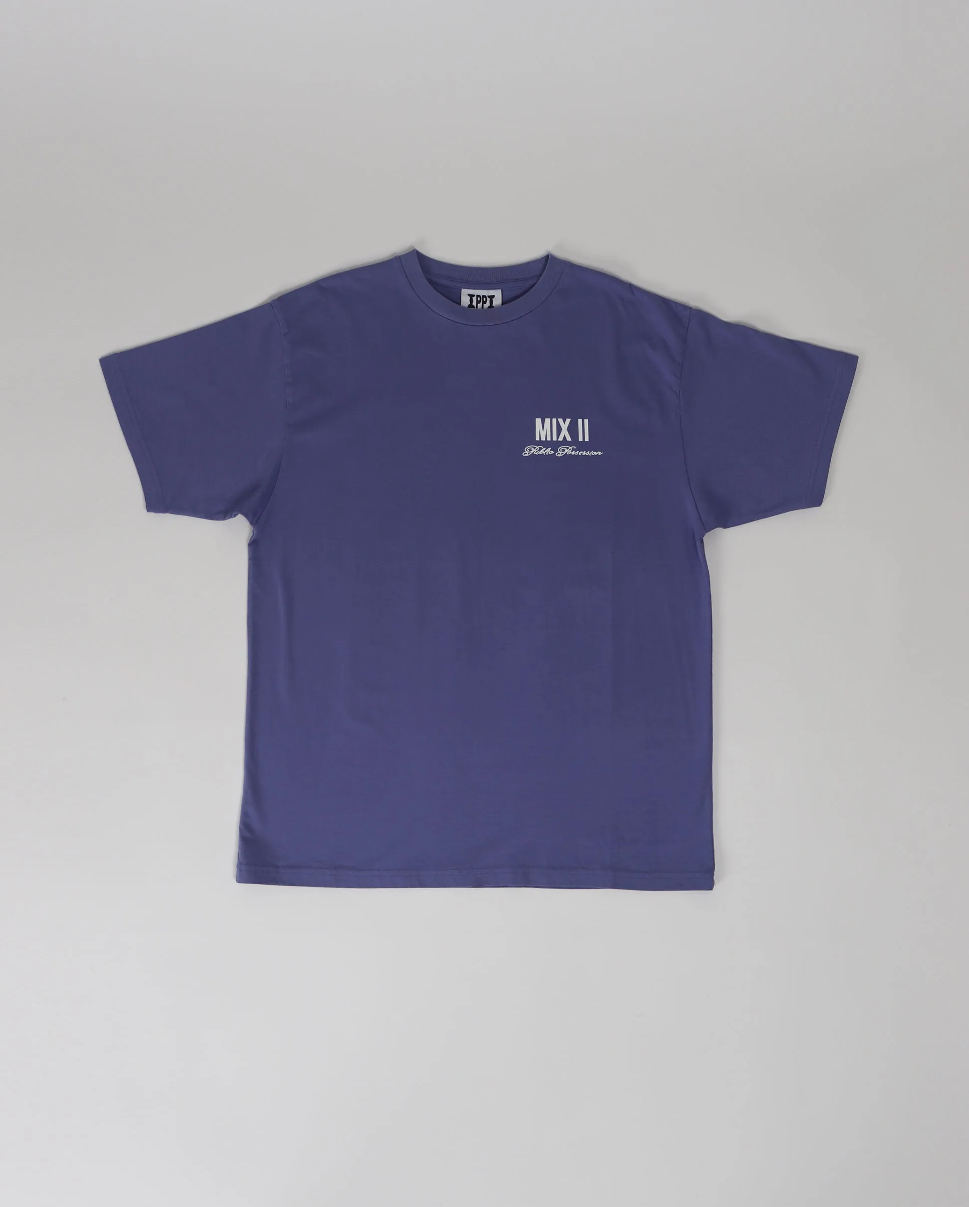 MASTER MIX II T-SHIRT / STONE WASHED VIOLET