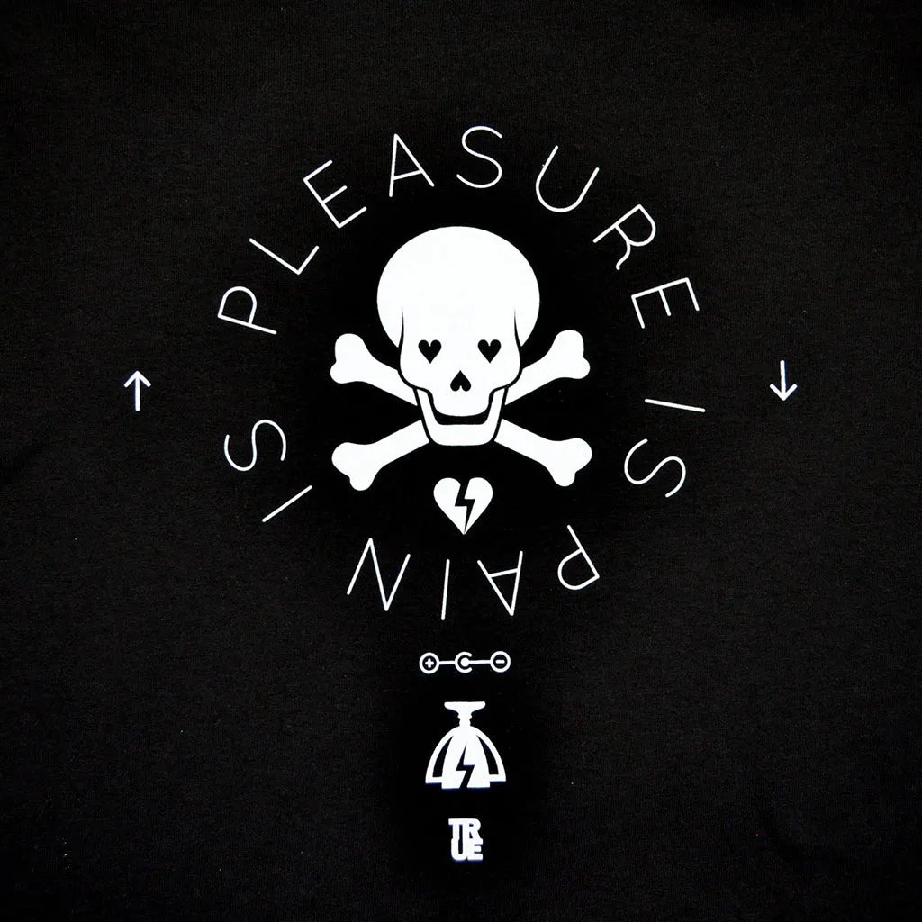 Mens True Pleasure Pain Long Sleeve T-Shirt Black