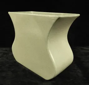 Mid-Century Modern Sage Green Vase