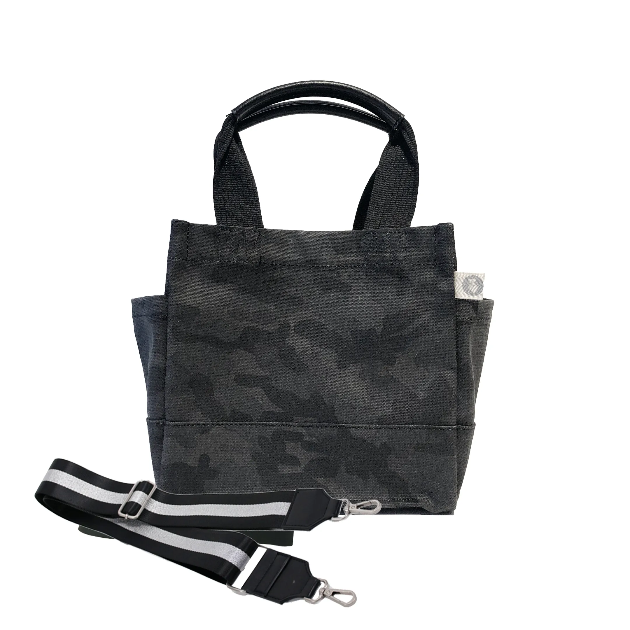 Mini Monogram Mini Luxe North South Bag: Black Camouflage