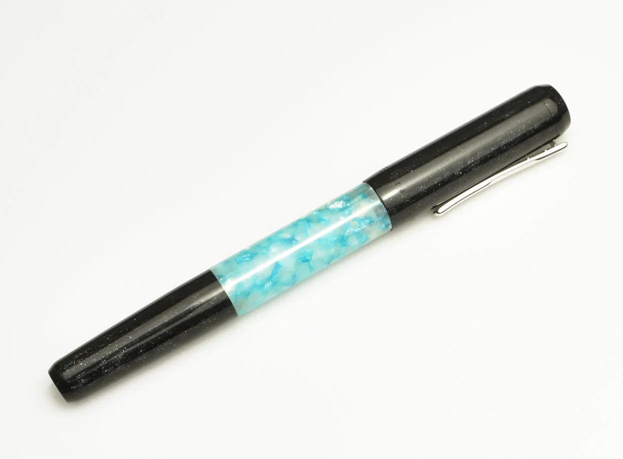 Model 55 Pentium Fountain Pen - Black Diamond & Turqish SE