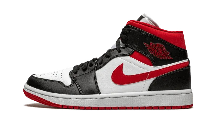 Nike Air Jordan 1 Mid Gym Red Black White