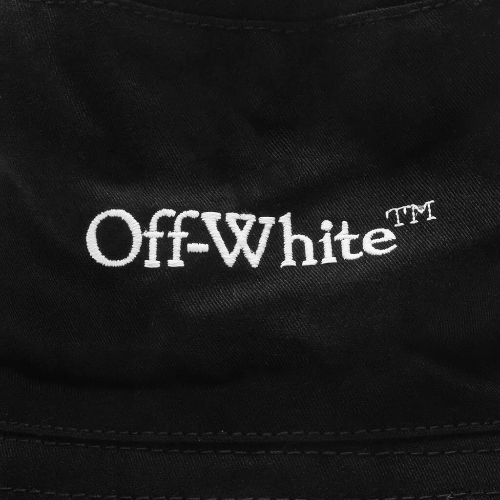 Off-White c/o Bookish Bucket Hat - Black/White