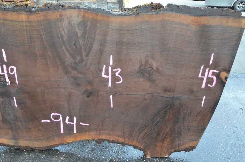 Oregon Black Walnut Slab 060320-02