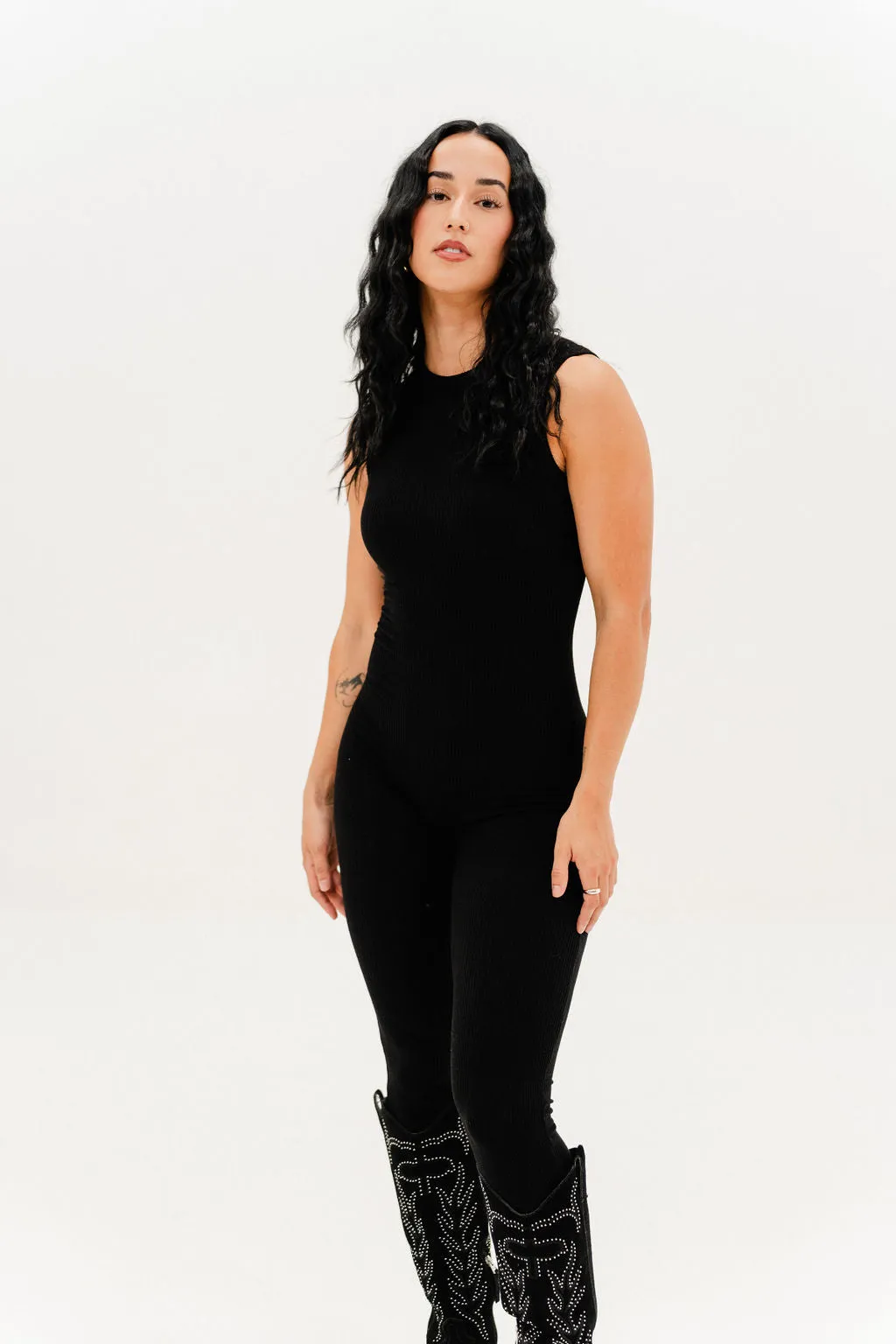 Ready To Chill Jumpsuit Black