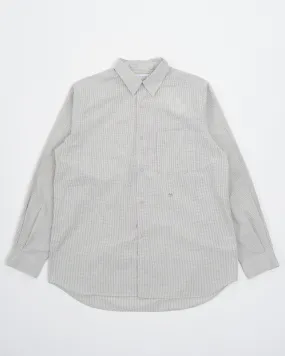 Regular Collar Wind Shirt Natural