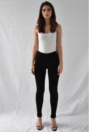 Rocket High Rise Skinny - Black