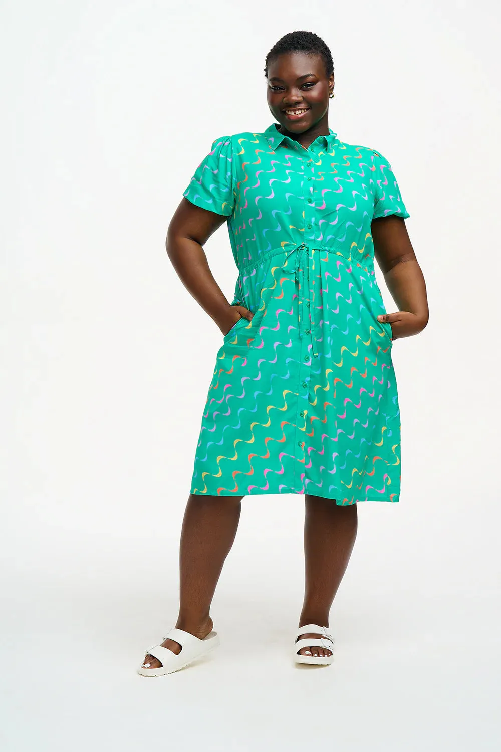 Salma Green Dress