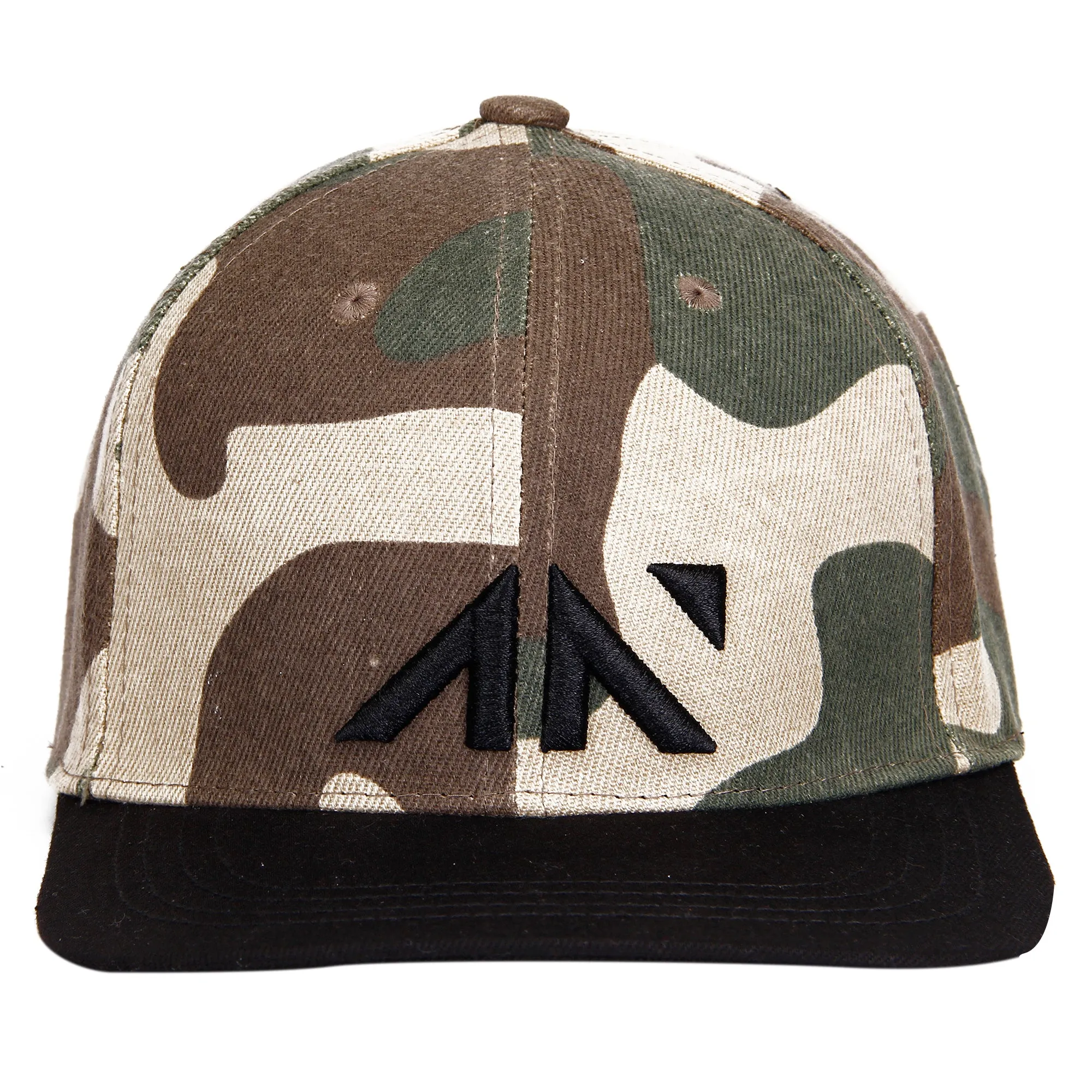 Snapback Cap - Army Black