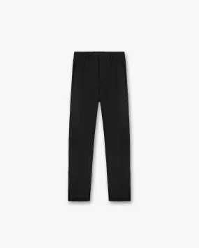 Stepped Hem Pant - Black