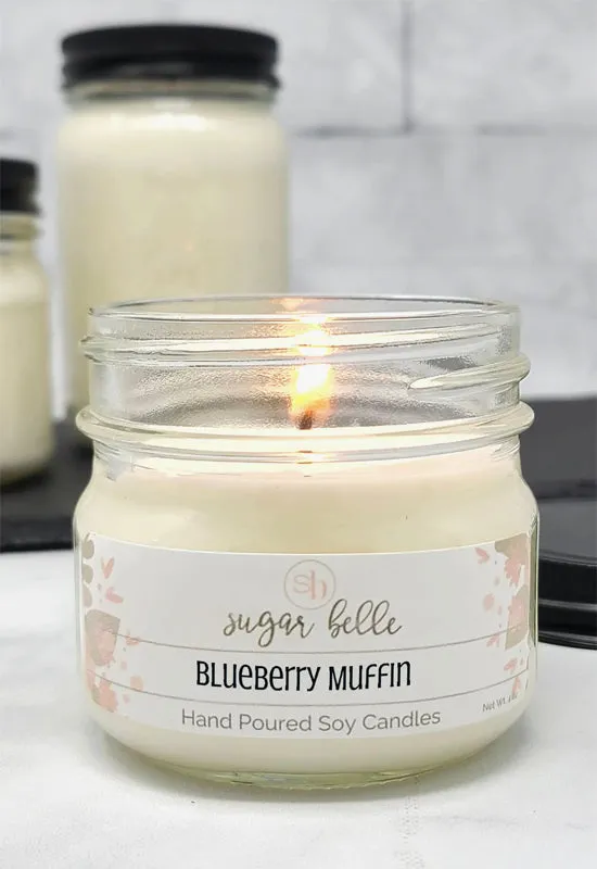 Sugar Belle - Blueberry Muffin Soy Candle 4oz