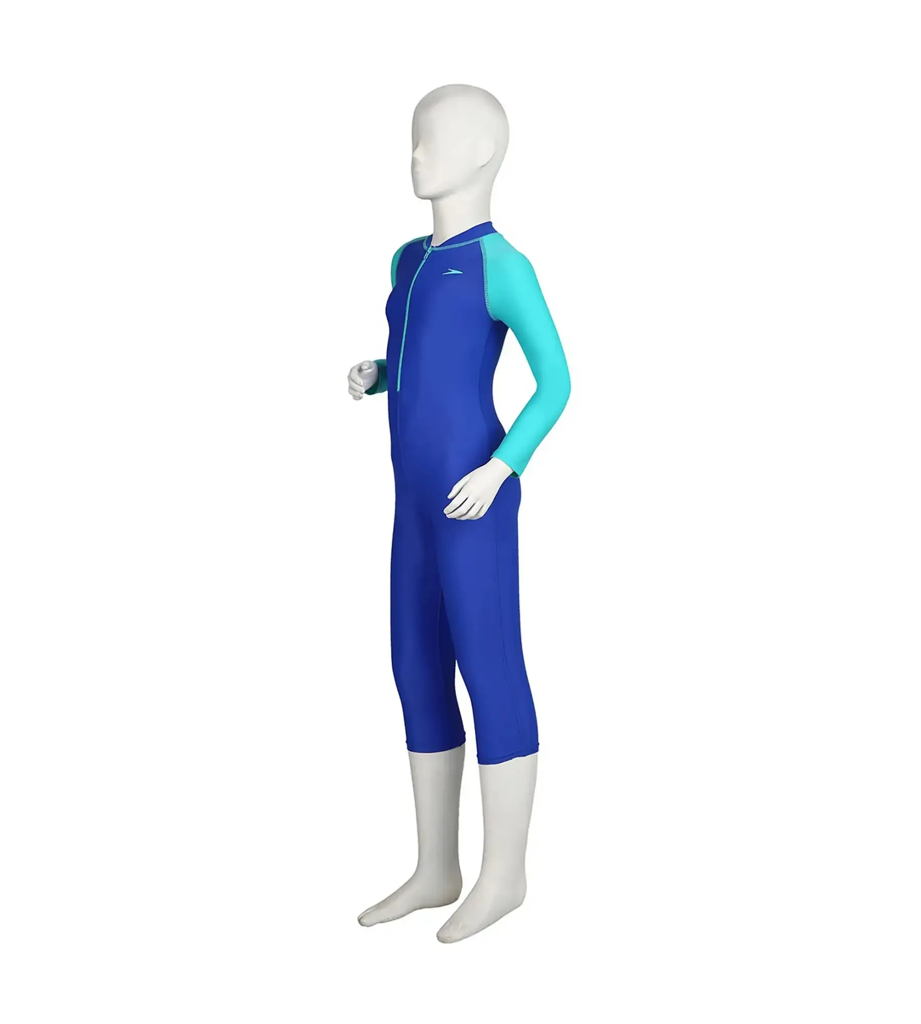 Tots Unisex Endurance All In One Suit - Deep Peri & Bali Blue