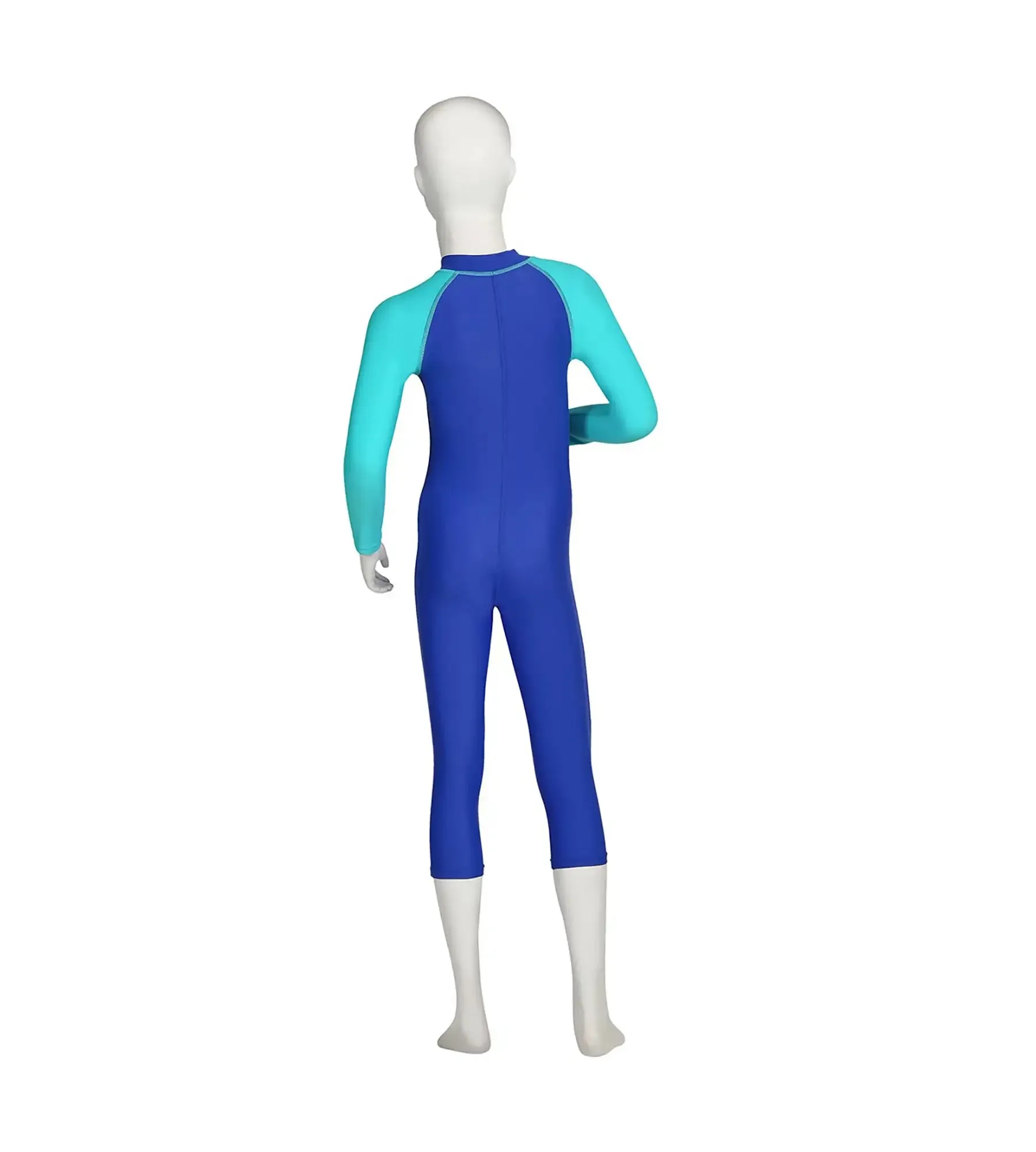 Tots Unisex Endurance All In One Suit - Deep Peri & Bali Blue