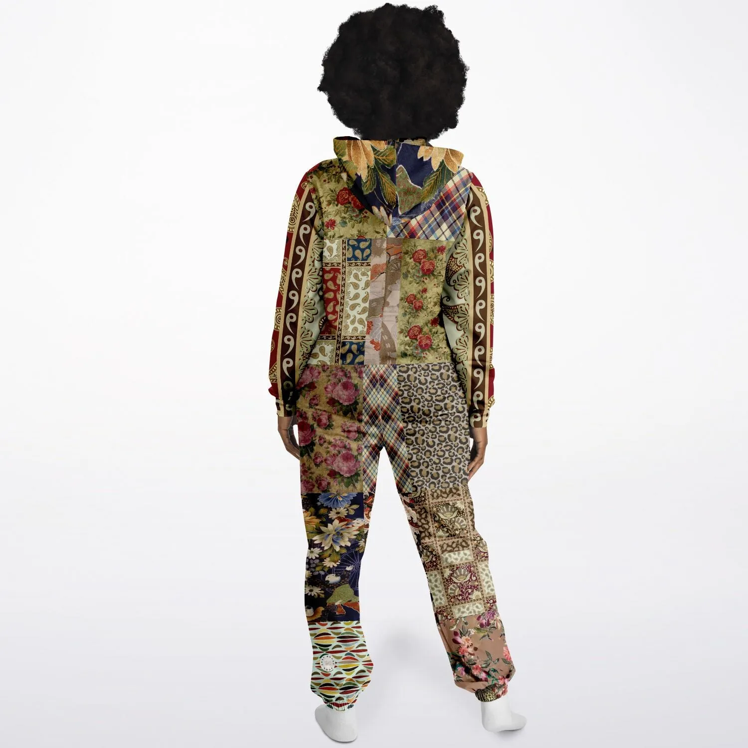 Tripoli Floral Patchwork Unisex Romper