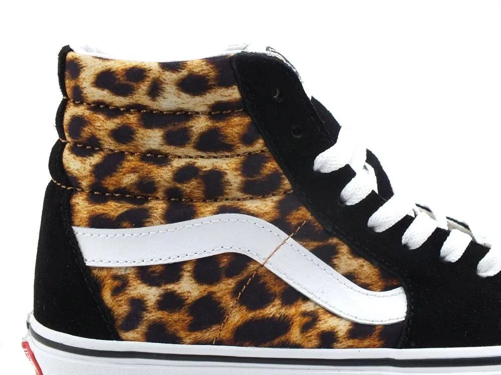 VANS Sk8-Hi Sneaker High Black White Leopard VN0A4U3C3I61