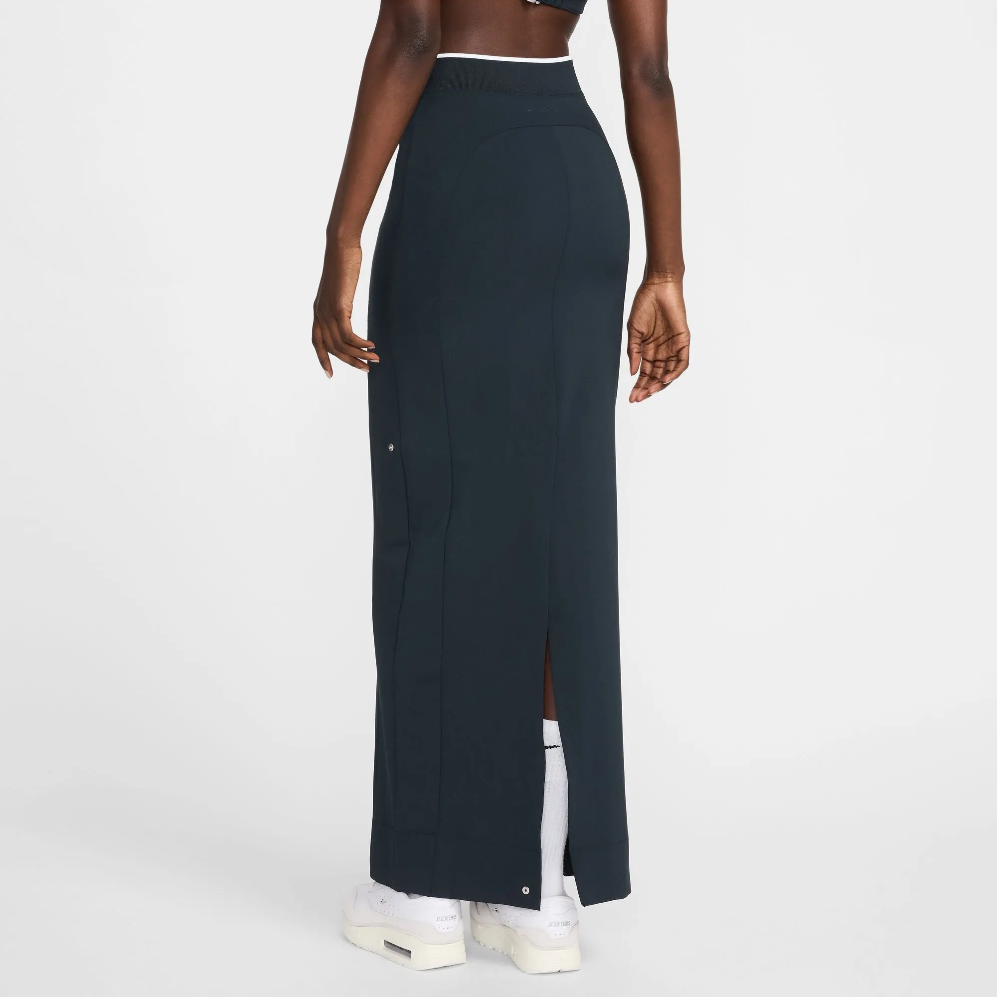 WMNS Nike x Jacquemus Skirt "Dark Obsidian"