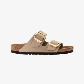 womens birkenstock arizona big buckle (sandcastle)