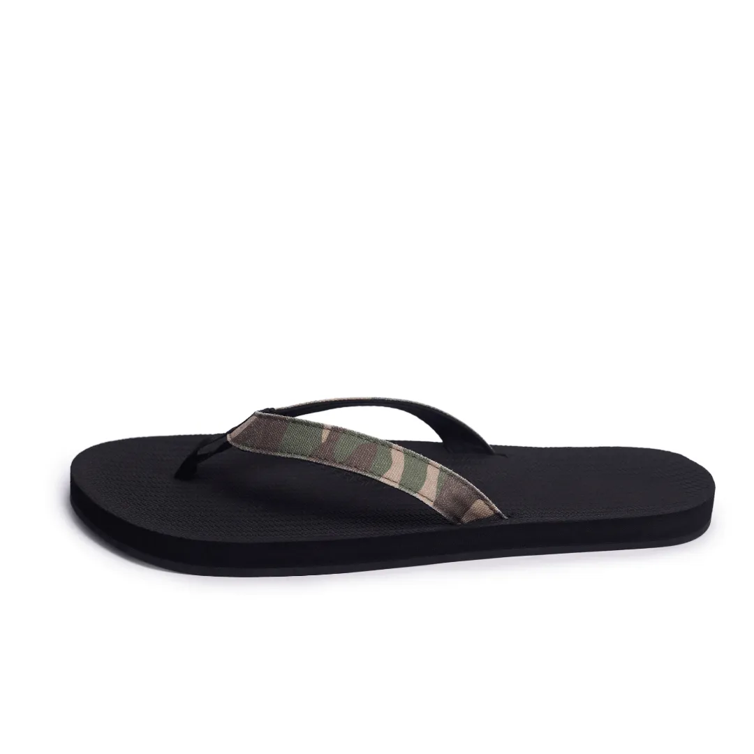 Women's Flip Flops Camo - Black/Camo Regular