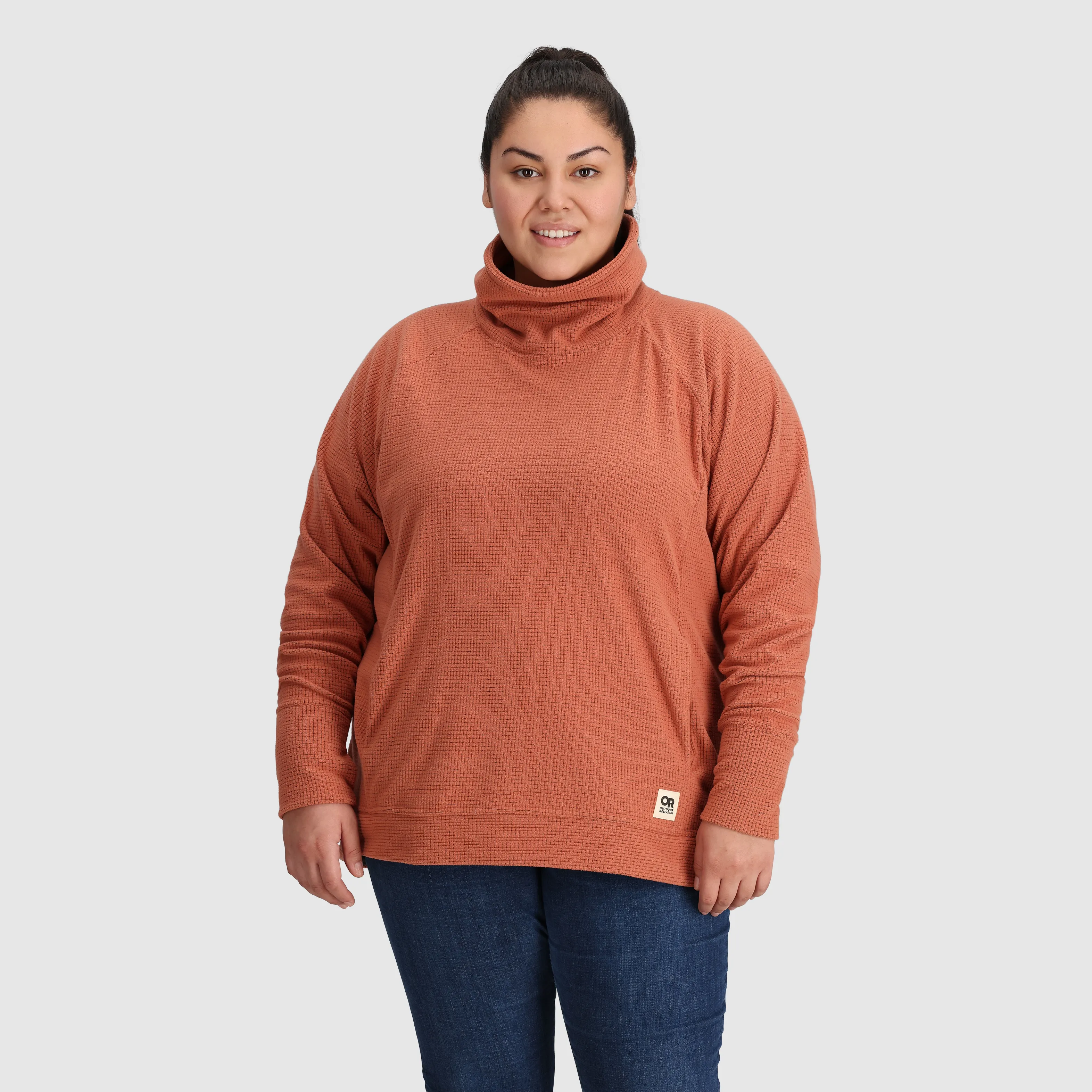 Women's Trail Mix Cowl Pullover-Plus