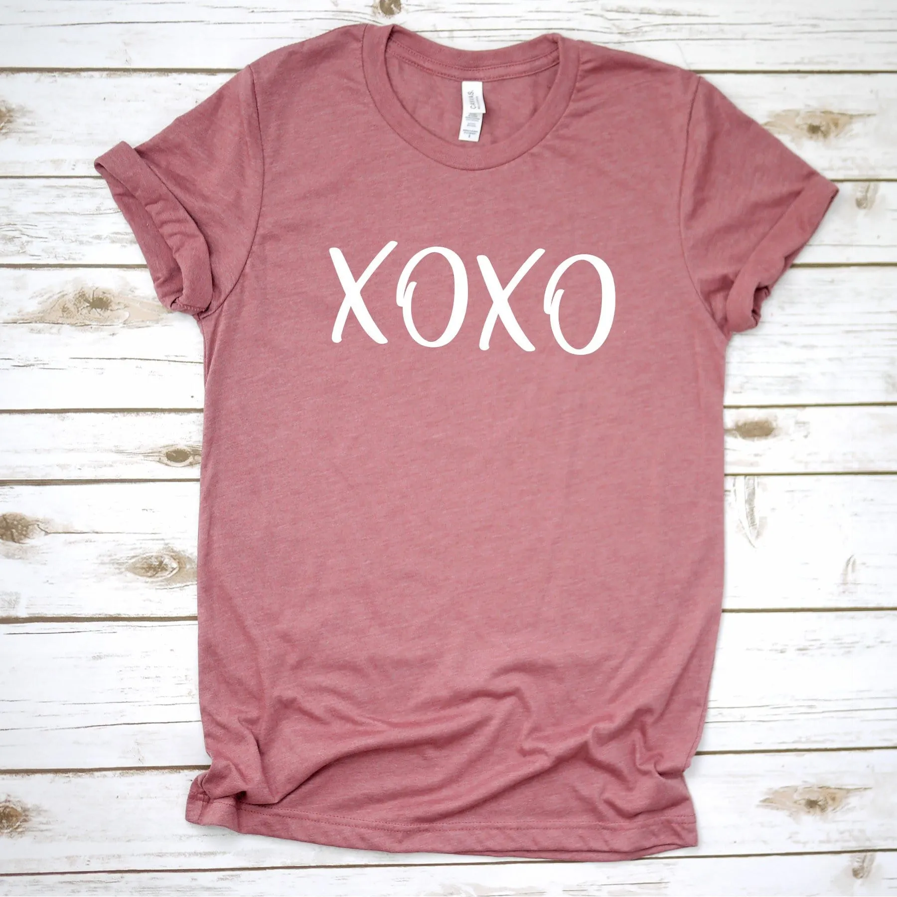 XOXO soft comfortable cute year round t-shirt for women | 721 Done